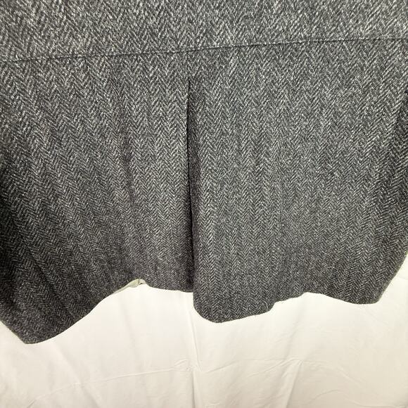 Ralph Lauren CHAPS 38R Heavy Tweed Sport Coat Black & Gray w/ Green Check VTG - Picture 13 of 14